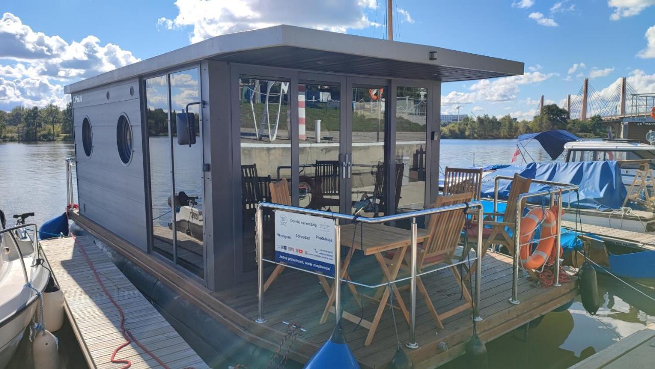 ヴロツワフHouseboat Water Boy Apartament Plywajacy Dom Na Wodzie Lodzアパートメント エクステリア 写真